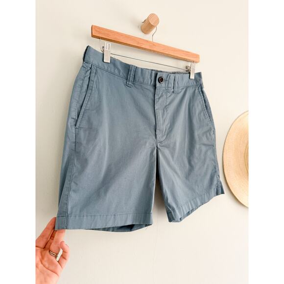 J.Crew | 7" stretch chino short in Shoreline Blue | Sz 30 - Picture 2 of 9